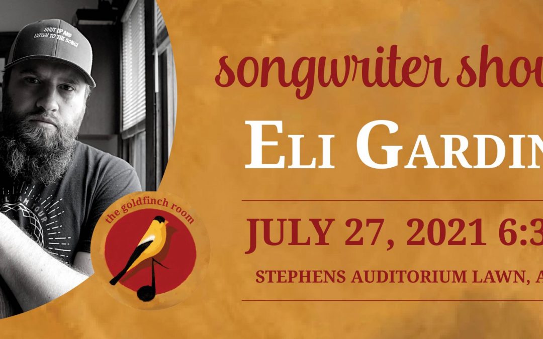 Eli Gardiner at the Goldfinch Room