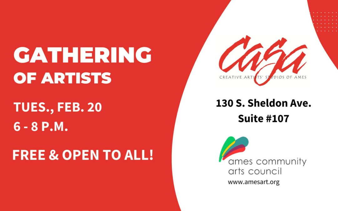 Gathering of Artists – Creative Artists’ Studios of Ames