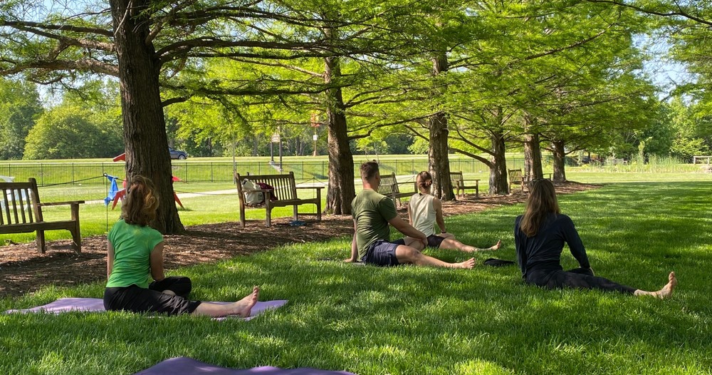 Yoga in The Gardens – Reiman Gardens