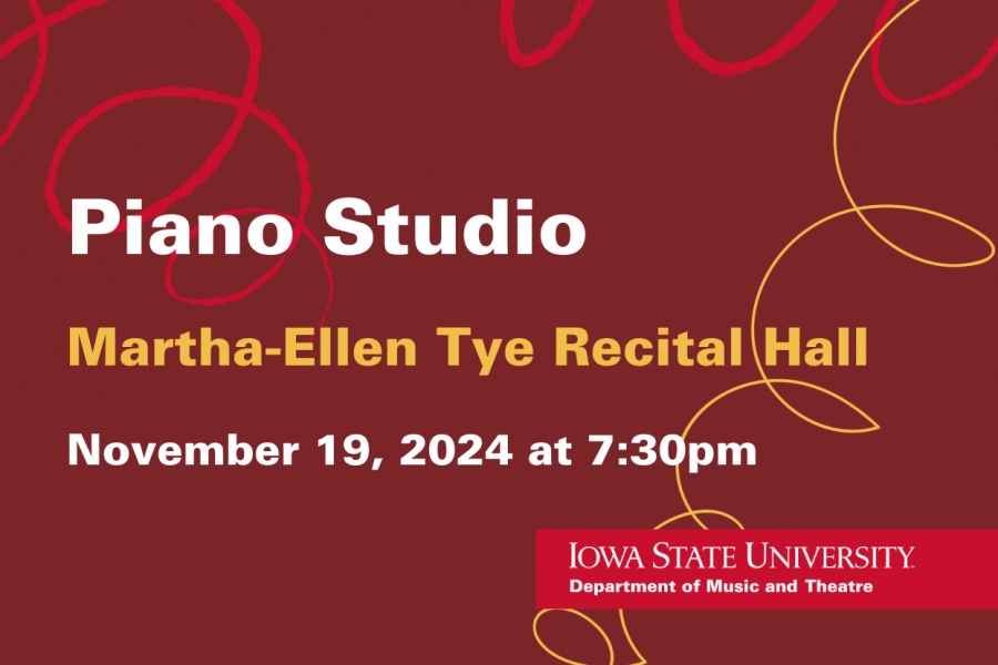 ISU Piano Studio Recital