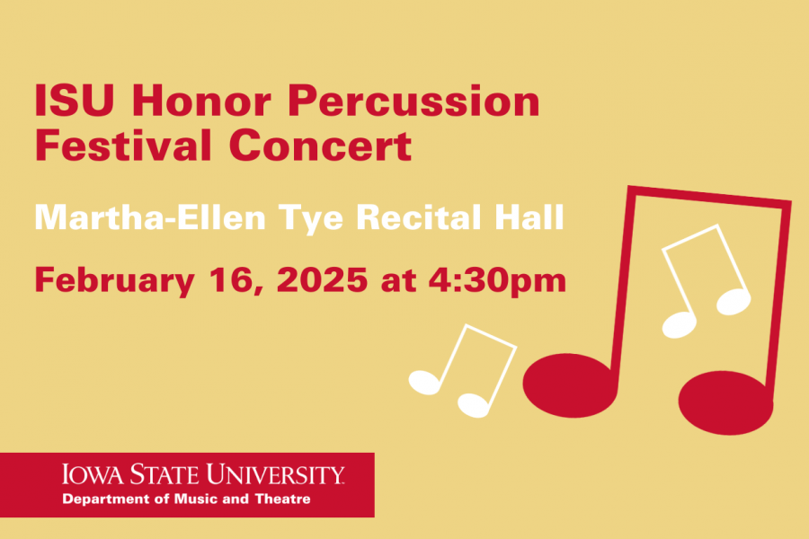 ISU Percussion Festival Concert