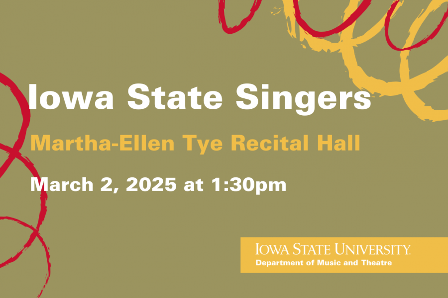 Iowa State Singers – ISU Department of Music and Theatre