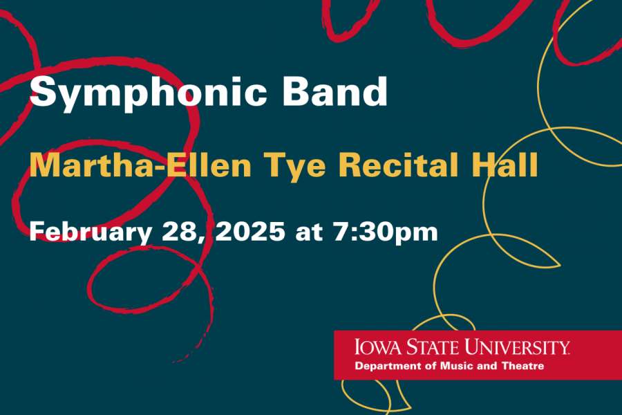 Symphonic Band – ISU Department of Music and Theatre